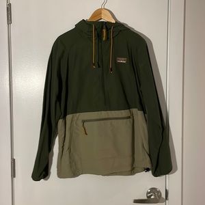 Mens medium LL Bean anorak hoodie